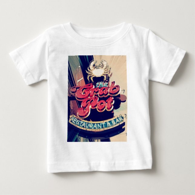 Crab Pot Restaurant Baby T-shirt (Vorderseite)