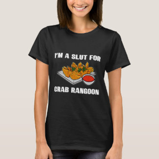 Crab Rangoon Asian Food Lover Redewendungen Food T-Shirt