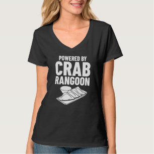 Crab Rangoon Cream Cheese Wontons Dip Sauce Chines T-Shirt