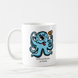 Crab Royalty, MeWarriorFrau auf Twitch Kaffeetasse