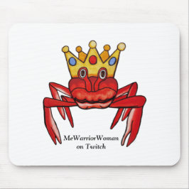 Crab Royalty, MeWarriorFrau auf Twitch Mousepad