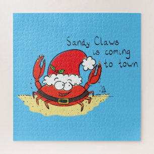Crab Weihnachten Tropisch Lustig