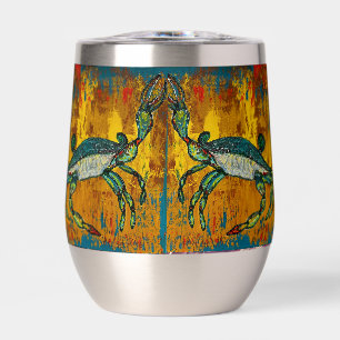 Crab Wine Tumbler warm oder kalt