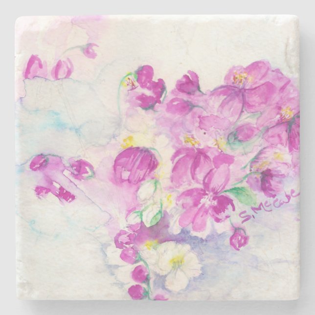 Crabapple Blüte Untersetzer (Vorderseite)