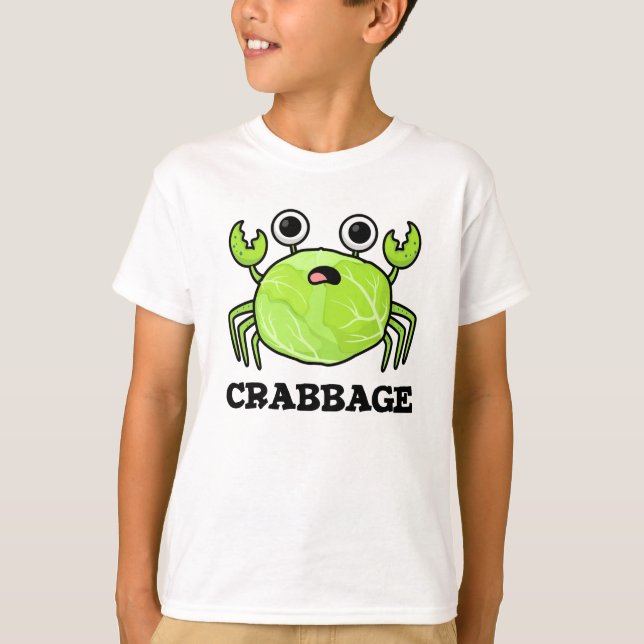 Crabbage Funny Cabbage Crab Pub T-Shirt (Vorderseite)