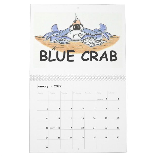 CRABBITUDE KALENDER (Jan 2027)