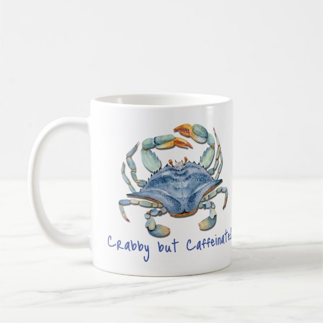 Crabby, aber koffeiniert kaffeetasse (Links)