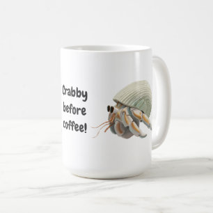 Crabby avant tasse de café