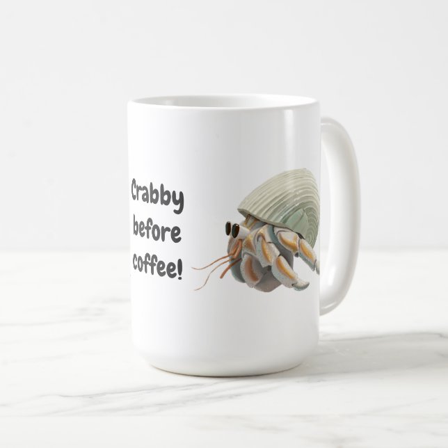 Crabby avant tasse de café (Devant droit)