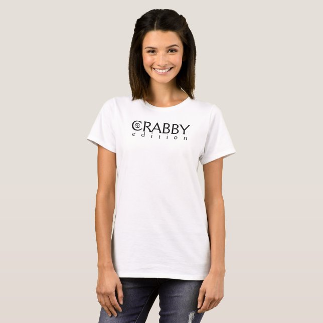 Crabby Cancer Zodiac Edition mit Symbol T - Shirt (Vorne ganz)