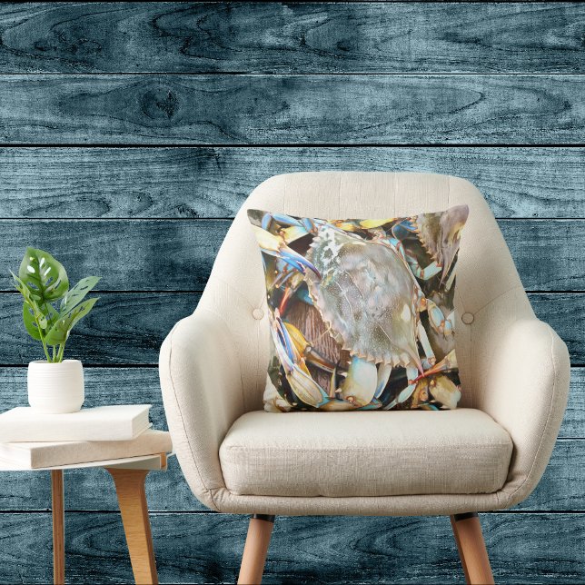 Crabby Coussin de crabe bleu (Créateur téléchargé)