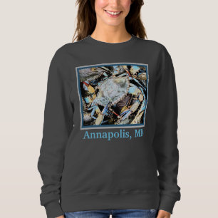 Crabby Crab Annapolis, MD Sweatshirt oder T - Shir