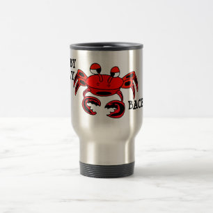 Crabby heutiger Tag ziehen sich Reise-Tasse zurüc Reisebecher