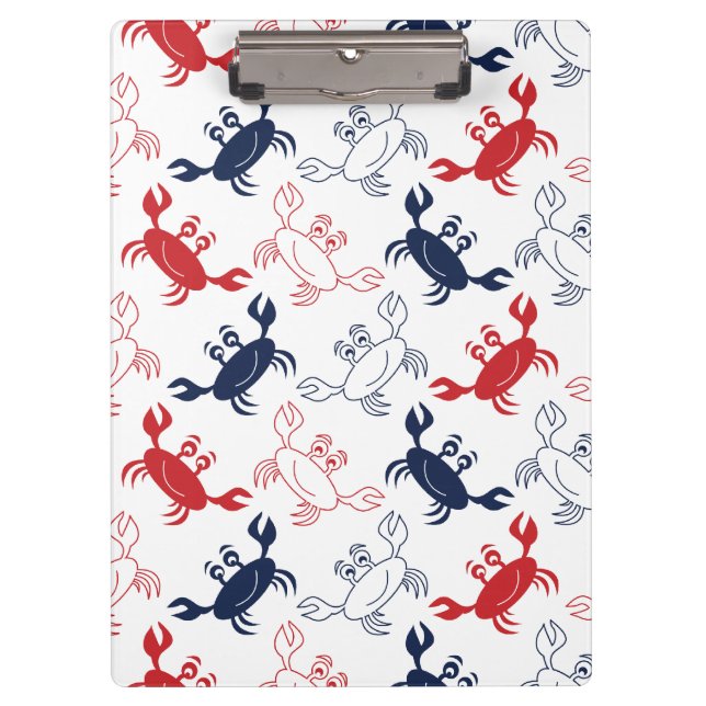 Crabby! Klemmbrett (Vorderseite)