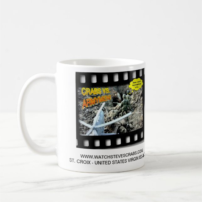 CRABBY TASSE! KAFFEETASSE (Links)