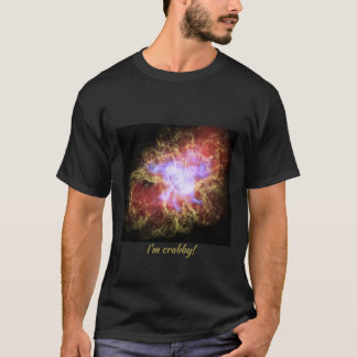 Crabe Nebula Je suis Crabby Tshirt