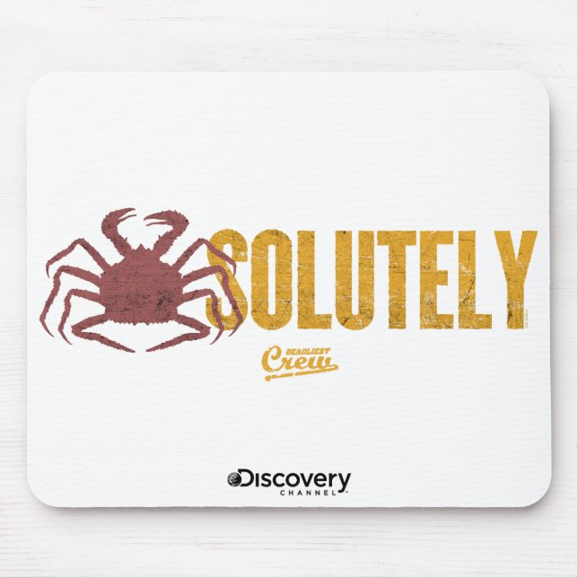 Crabsolutely Mousepad (Vorne)