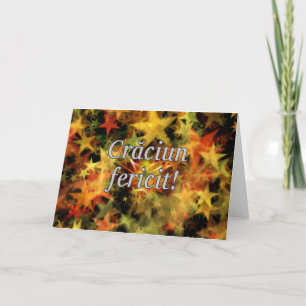 Crăciun fericité! Frohe Weihnachten im rumänischen