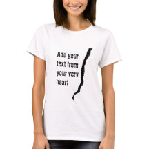 Crack Female T - Shirt