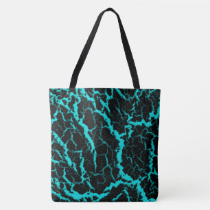 Cracke Space Lava - Cyan Tasche
