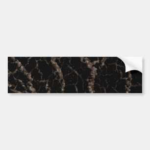 Cracke Space Lava - Glitzer Brown Autoaufkleber