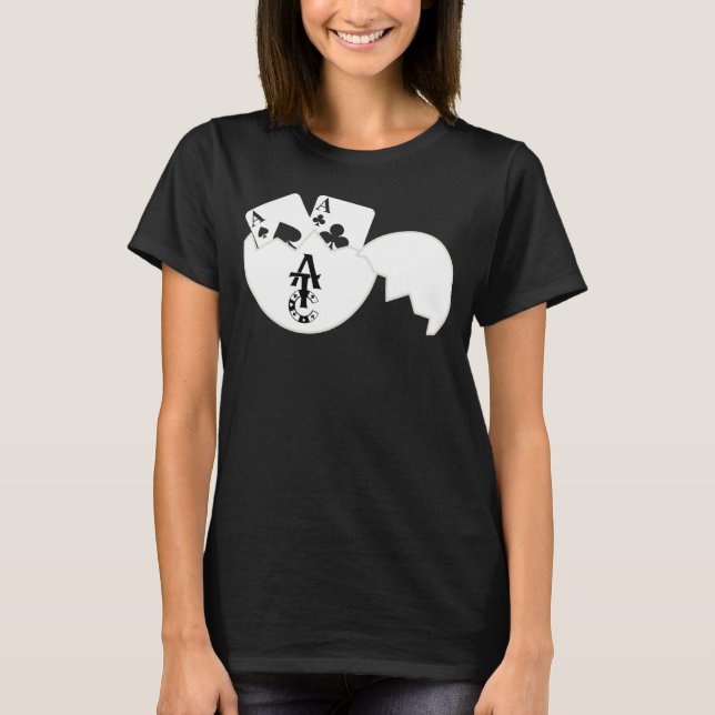 Cracked Aces T-Shirt (Vorderseite)