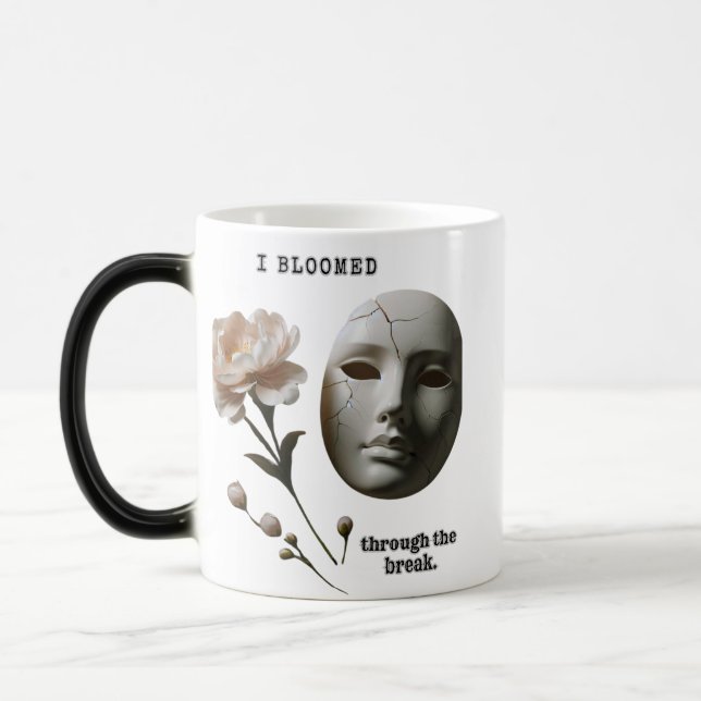 Cracked and Bloomed – A symbolic and emotional wor Verwandlungstasse (Links)