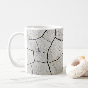 Cracked Earth Cool Textur Kaffeetasse