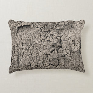 Cracked Earth Cool Textur Zierkissen