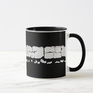 Cracked Road Paint Tasse