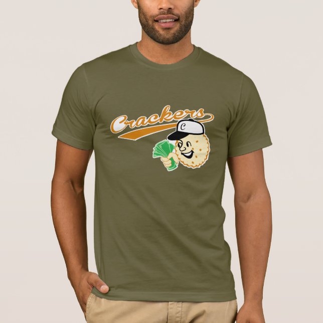 Cracker-Baseball T-Shirt (Vorderseite)