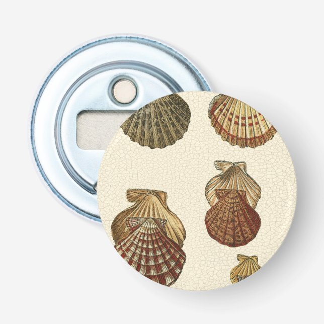 Crackig Antike Muscheln Flaschenöffner (Vorderseite)