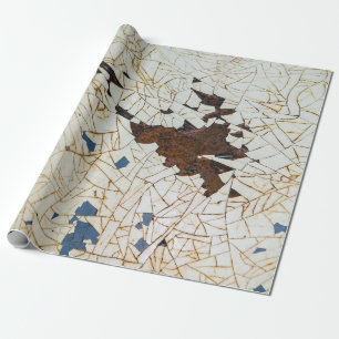 Crackle Paint Geschenkpapier