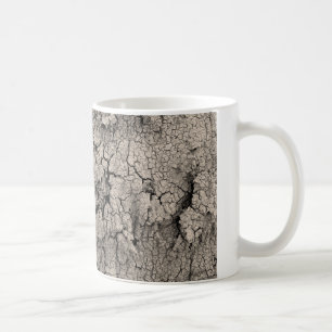 Cracks Earth Cool Dirt Texture Kaffeetasse
