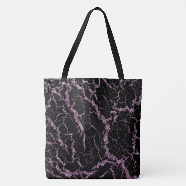 CrackSpace Lava - Glitzer Pink Tasche (Vorderseite)