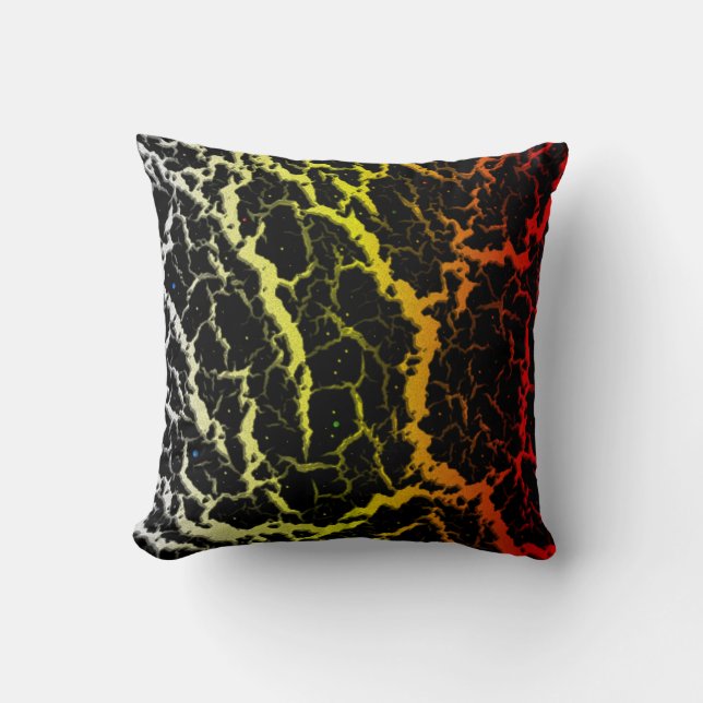 Crackspace Lava - Heat WYR Kissen (Vorderseite)