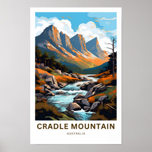 Cradle Mountain Australia Reisen Print Poster