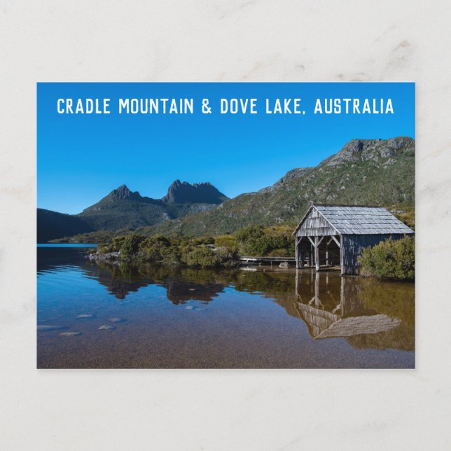 Cradle Mountain & Dove Lake, Tasmania, Australien Postkarte (Vorderseite)