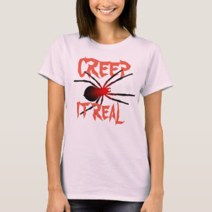 craep it real éffrayant Halloween T-shirt Design