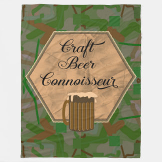 Craft Beer Connoisseur Fleecedecke