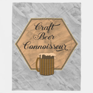 Craft Beer Connoisseur Fleecedecke