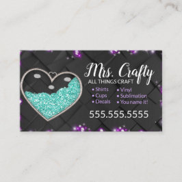Craft Vinyl Business Card Visitenkarte