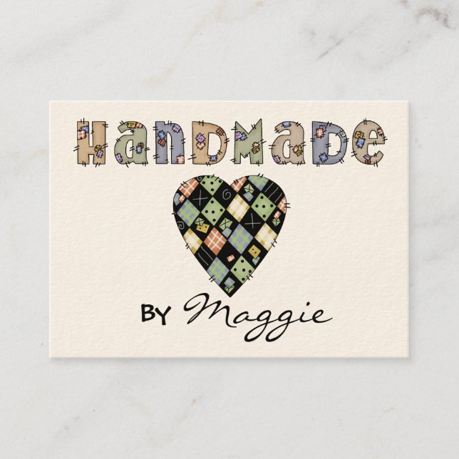 Crafter / Designer-Profil - Visitenkarte nach SRF (Vorderseite)