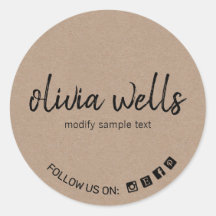 Crafter Script Schriftart Kraft Social Media Icon