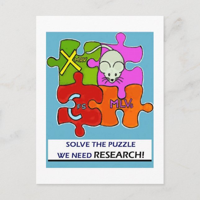 CrafterKate-Puzzle Postkarte (Vorderseite)