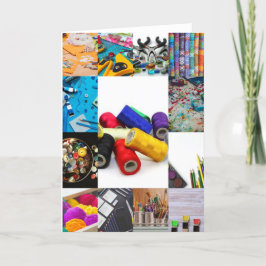 Crafting-Karte Dankeskarte