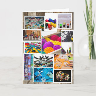 Crafting-Karte Dankeskarte