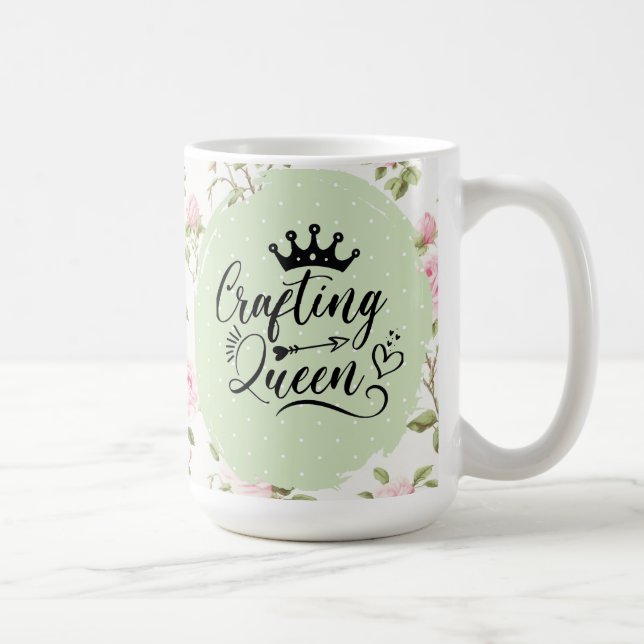 Crafting Queen Coffee Mug (Droite)