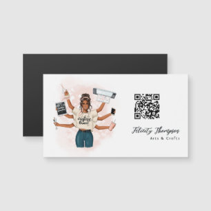 Crafting Queen QR-Code Magnetkarte