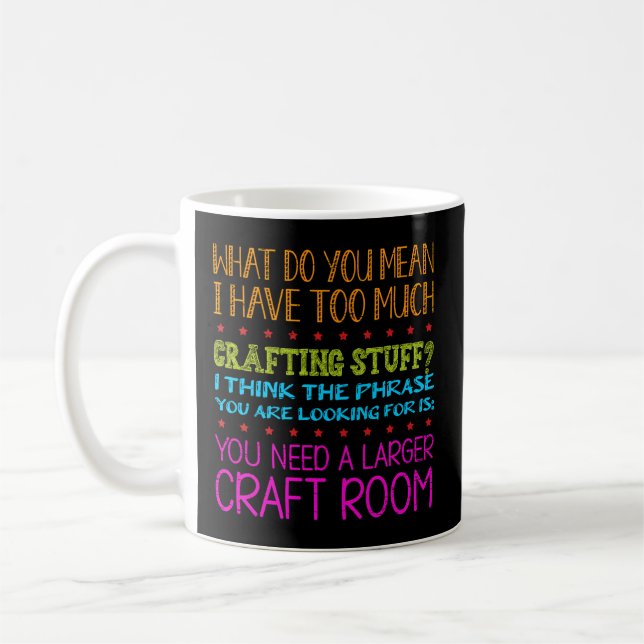 Crafting Stuff - Handgemachte Scrapbookin Kaffeetasse (Links)